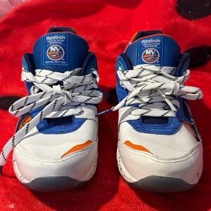 Reebok Kids Sneakers - Blue, White, and Orange